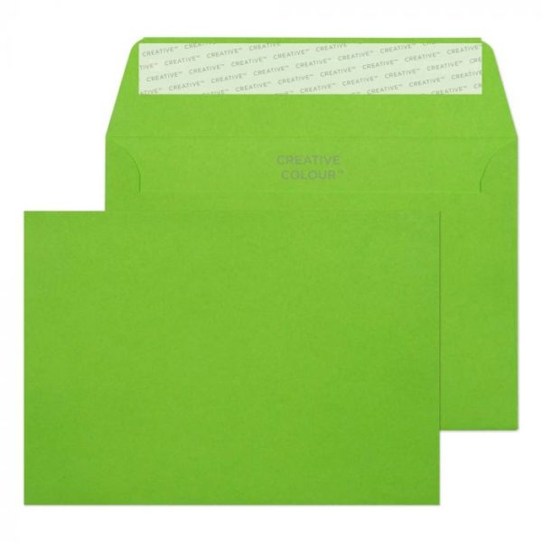 Green C6 envelope